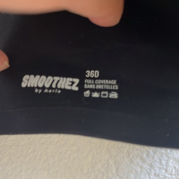 16. Aerie black bra nwot 36d - Picture 3 of 3